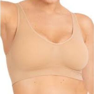 NWT Women's Everyday Throw-On Wire Free Bralette Bralette Size:Large Color:Chi